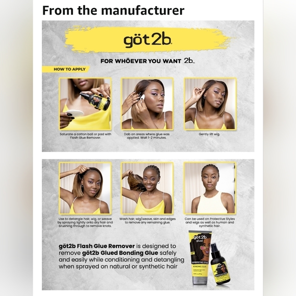 Got2b Glued Magic Glue Remover,4oz - Picture 6 of 6